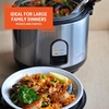 image:imageIMUSA 10cup Deluxe Stainless Steel Electric Rice Cooker with Steam Tray10 Cups