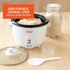 image:imageIMUSA 10cup Deluxe Stainless Steel Electric Rice Cooker with Steam Tray3 Cups