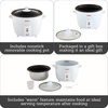 image:imageIMUSA 10cup Electric Ceramic Rice Cooker White