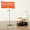 image:imageIMUSA 10in Electric Milk Frother with Stand OrangeBlack