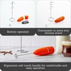 image:imageIMUSA 10in Electric Milk Frother with Stand OrangeOrange