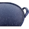 image:imageIMUSA 11 in Steel Comal Griddle Pan Blue Enamel Speckled Finish Stovetop Tortilla Pan for Gas Electric Stoves Pancake Griddle Mexican Cooking Flat Skillet with HandleEnamel
