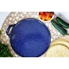 image:imageIMUSA 11 in Steel Comal Griddle Pan Blue Enamel Speckled Finish Stovetop Tortilla Pan for Gas Electric Stoves Pancake Griddle Mexican Cooking Flat Skillet with HandleEnamel