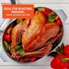 image:imageIMUSA 11in H Cajun Cast Aluminum Oval Roaster with Lid13 Inch Pack of 2