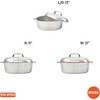 image:imageIMUSA 11in H Cajun Cast Aluminum Oval Roaster with Lid18