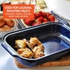 image:imageIMUSA 135x10in H Cajun Cast Aluminum RoasterBaking pan12 x 78 Pack of 3