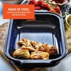 image:imageIMUSA 135x10in H Cajun Cast Aluminum RoasterBaking pan12 x 78 Pack of 3