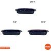 image:imageIMUSA 135x10in H Cajun Cast Aluminum RoasterBaking pan12 x 78 Pack of 3