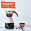 image:imageIMUSA 3 or 2cup Electric Espresso Maker PurpleAlmond