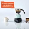 image:imageIMUSA 3 or 2cup Electric Espresso Maker PurpleMint