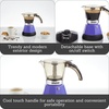 image:imageIMUSA 3 or 2cup Electric Espresso Maker PurplePurple