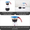 image:imageIMUSA 3 or 2cup Electric Espresso Maker PurpleWhite