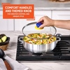 image:imageIMUSA 32Qt Colombia Ecuador VenezuelaThemed Aluminum Caldero with Lid Traditional Latin Dutch Oven for Rice Soups amp StewsAndino