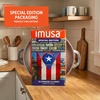 image:imageIMUSA 32Qt Colombia Ecuador VenezuelaThemed Aluminum Caldero with Lid Traditional Latin Dutch Oven for Rice Soups amp StewsBoriqua