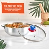 image:imageIMUSA 32Qt Colombia Ecuador VenezuelaThemed Aluminum Caldero with Lid Traditional Latin Dutch Oven for Rice Soups amp StewsBoriqua