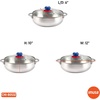 image:imageIMUSA 32Qt Colombia Ecuador VenezuelaThemed Aluminum Caldero with Lid Traditional Latin Dutch Oven for Rice Soups amp StewsBoriqua