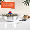 image:imageIMUSA 32Qt Colombia Ecuador VenezuelaThemed Aluminum Caldero with Lid Traditional Latin Dutch Oven for Rice Soups amp StewsCuban