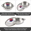 image:imageIMUSA 32Qt Colombia Ecuador VenezuelaThemed Aluminum Caldero with Lid Traditional Latin Dutch Oven for Rice Soups amp StewsCuban