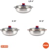 image:imageIMUSA 32Qt Colombia Ecuador VenezuelaThemed Aluminum Caldero with Lid Traditional Latin Dutch Oven for Rice Soups amp StewsCuban