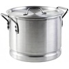 image:imageIMUSA Big 40 Qt Tamale Steamer Vaporera Stock Pot Aluminum Tamalera 10 Gallons16 Quarts