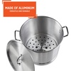 image:imageIMUSA Big 40 Qt Tamale Steamer Vaporera Stock Pot Aluminum Tamalera 10 Gallons28 Quarts