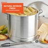 image:imageIMUSA Big 40 Qt Tamale Steamer Vaporera Stock Pot Aluminum Tamalera 10 Gallons28 Quarts