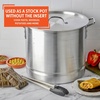 image:imageIMUSA Big 40 Qt Tamale Steamer Vaporera Stock Pot Aluminum Tamalera 10 Gallons28 Quarts