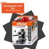 image:imageIMUSA Electric Espresso Cappuccino Maker 4 Cup Capacity with Milk Frother Black Coffee Machine for Home Barista ExperienceNew Classic