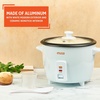 image:imageIMUSA Electric Rice Cooker 16 Cup Cooked 8 Cup Uncooked  Ceramic Nonstick Pot Multi Cooker for Rice Quinoa Oatmeal Stew  Keep Warm Function  Compact for Kitchen Dorm RV