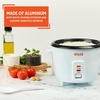 image:imageIMUSA Mini Electric Rice Cooker 6 Cup Cooked 3 Cup Uncooked  Ceramic Nonstick Pot Small Multi Cooker for Rice Quinoa Oatmeal Stew  Keep Warm  Compact for Dorm RV Kitchen