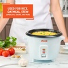 image:imageIMUSA Mini Electric Rice Cooker 6 Cup Cooked 3 Cup Uncooked  Ceramic Nonstick Pot Small Multi Cooker for Rice Quinoa Oatmeal Stew  Keep Warm  Compact for Dorm RV Kitchen