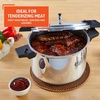 image:imageIMUSA USA A41780807 16Qt Jumbo Stovetop Pressure Cooker with Regulator and Side Handles Silver16 Quarts