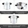 image:imageIMUSA USA A41780807 16Qt Jumbo Stovetop Pressure Cooker with Regulator and Side Handles Silver22 Quarts