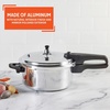 image:imageIMUSA USA A41780807 16Qt Jumbo Stovetop Pressure Cooker with Regulator and Side Handles Silver42 Quarts