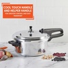 image:imageIMUSA USA A41780807 16Qt Jumbo Stovetop Pressure Cooker with Regulator and Side Handles Silver42 Quarts