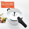 image:imageIMUSA USA A41780807 16Qt Jumbo Stovetop Pressure Cooker with Regulator and Side Handles Silver7 Quarts