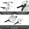 image:imageIMUSA USA A41780807 16Qt Jumbo Stovetop Pressure Cooker with Regulator and Side Handles Silver7 Quarts