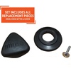 image:imageIMUSA USA Black Small Spare Triangle Knob SetLarge