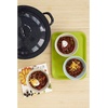 image:imageIMUSA USA C206661062810W Speckled Enamel Stock Pot with Lid 4 Quart Blue78 Quarts