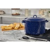 image:imageIMUSA USA Enamel Steamer Pot 16Quart Blue21 Quarts