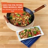 image:imageIMUSA USA GKG61021 Light Cast Iron Wok 14 Red HandlesBlack