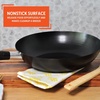 image:imageIMUSA USA Inch Red PAN10046 12 Nonstick Carbon Steel Wok HandleBlack