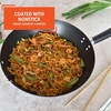 image:imageIMUSA USA Inch Red PAN10046 12 Nonstick Carbon Steel Wok HandleBlack