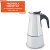 image:imageIMUSA USA Replacement GasketFilter for 4 Cup Stainless Steel Stovetop Coffee Maker White