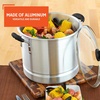 image:imageIMUSA USA Steamer with Glass Lid 20Quart Silver