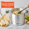 image:imageIMUSA USA Steamer with Glass Lid 20Quart Silver