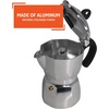 image:imageImusa 3 Cup Stovetop Espresso Maker with Heart Shaped Knob SilverEpic