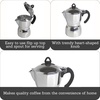 image:imageImusa 3 Cup Stovetop Espresso Maker with Heart Shaped Knob SilverEpic