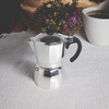 image:imageImusa 3 Cup Stovetop Espresso Maker with Heart Shaped Knob SilverEpic