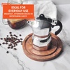 image:imageImusa 3 Cup Stovetop Espresso Maker with Heart Shaped Knob SilverEpic